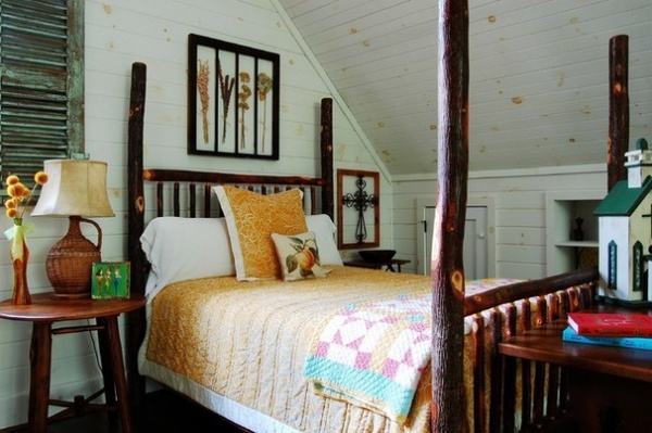 Rustic Bedroom by Corynne Pless