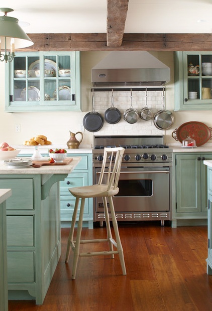 Farmhouse Kitchen by Mark P. Finlay Architects, AIA