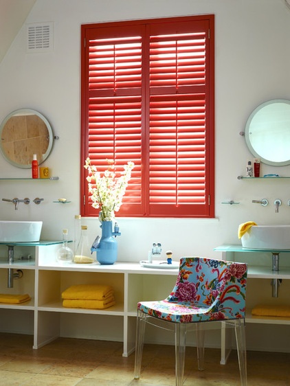 Contemporary Bathroom by Weatherwell Elite - Aluminum Shutters