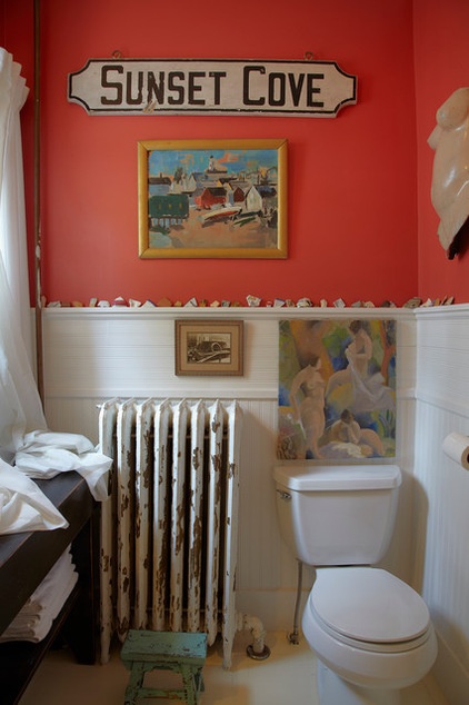 Beach Style Bathroom by Ken Gutmaker Architectural Photography