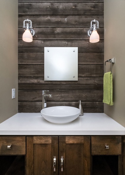 Contemporary Bathroom by Jordan Iverson Signature Homes