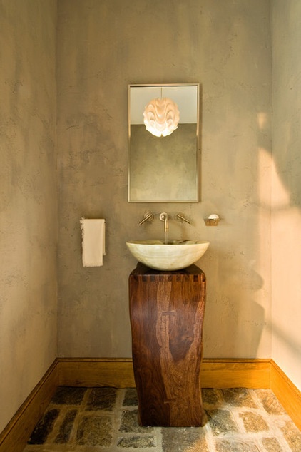 Rustic Bathroom by Witt Construction