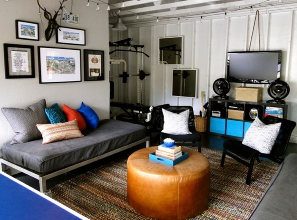 Room of the Day: Detached Garage Turned Teen Cave