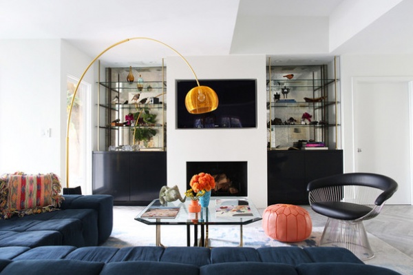 Midcentury Living Room by Caitlin & Caitlin Design Co.