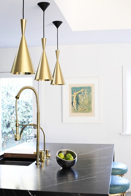 Midcentury Kitchen by Caitlin & Caitlin Design Co.