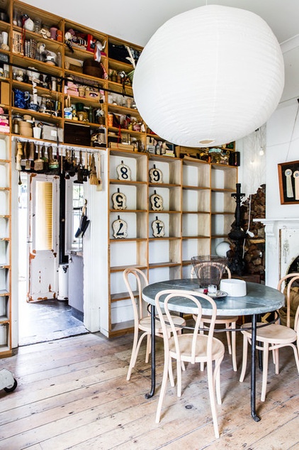 Eclectic Dining Room by Nikki To Photography