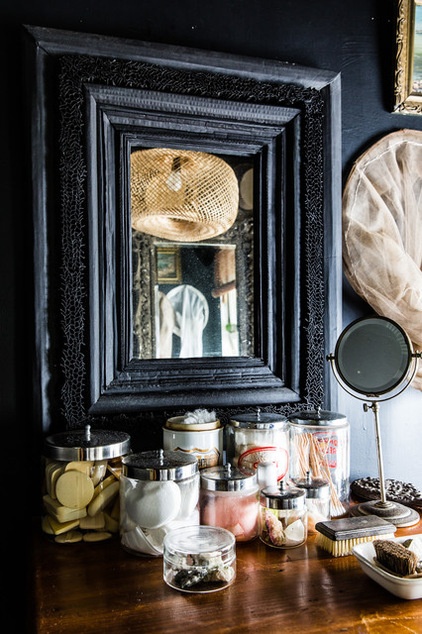 Eclectic Powder Room by Nikki To Photography