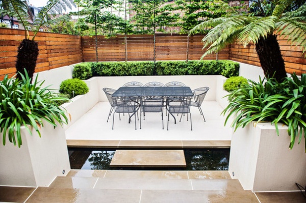 Contemporary Patio by The Garden Builders