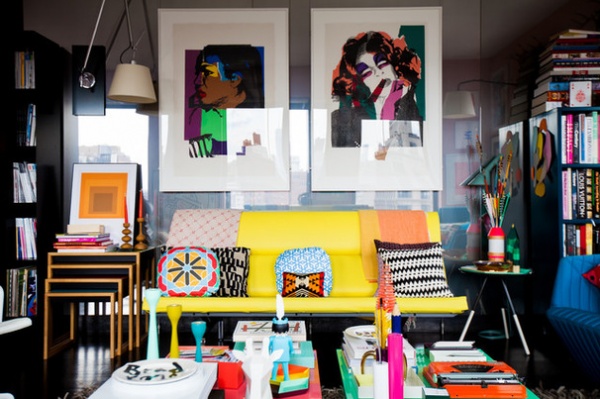 Eclectic Living Room by Elaine Musiwa