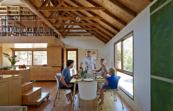 Farmhouse Dining Room by Andrew Simpson Architects