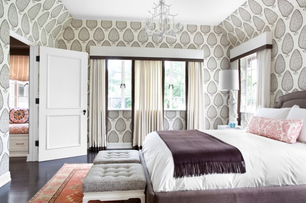 Transitional Bedroom by Burnham Design