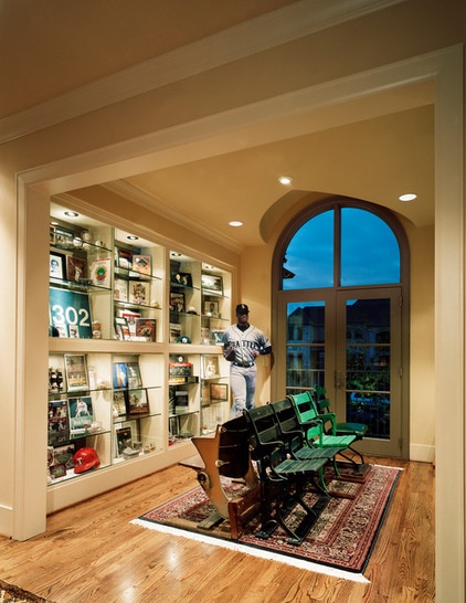 Traditional Family Room by Michael Lyons Architect