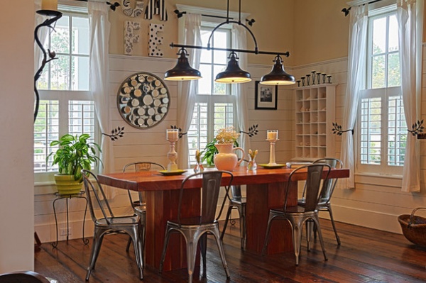 Eclectic Dining Room by Nan Mac Mark