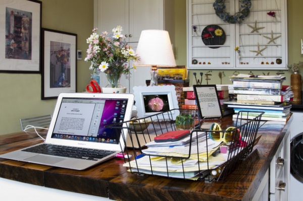 Eclectic Home Office by Nan Mac Mark