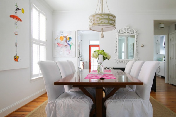 My Houzz: Art and Fashion Inspire in a Downtown Family Home in Maryland