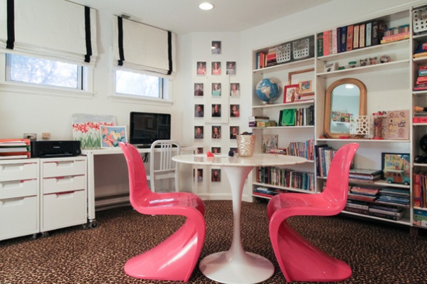 Eclectic Home Office by Michaela Dodd