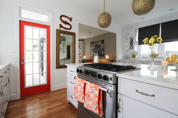 My Houzz: Art and Fashion Inspire in a Maryland Family Home