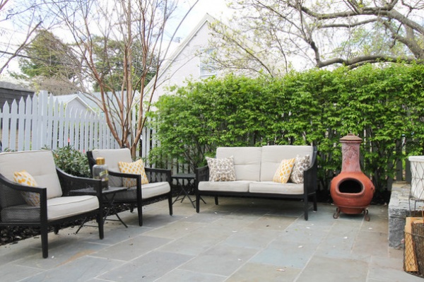 Eclectic Patio by Michaela Dodd