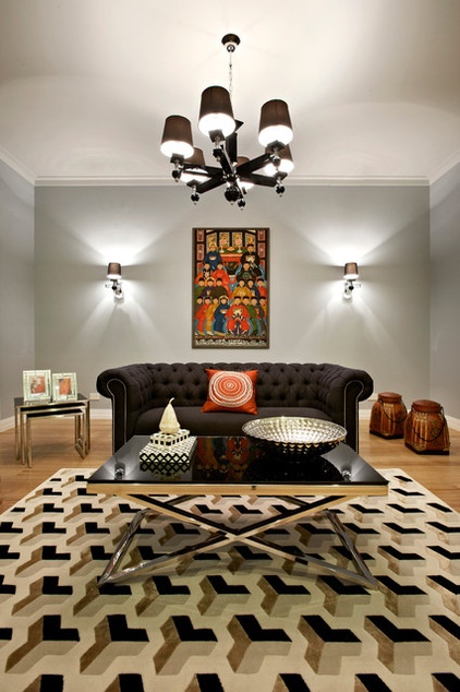 Eclectic Living Room by A Sense of Style