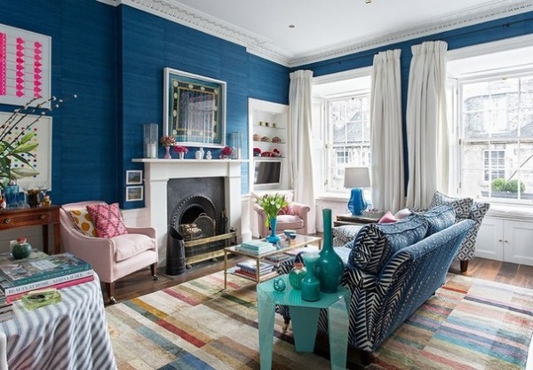 Houzz Tour: Edinburgh Apartment Goes From Bland to Bold