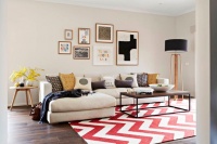 Add Geometric Rugs for Instant Energy