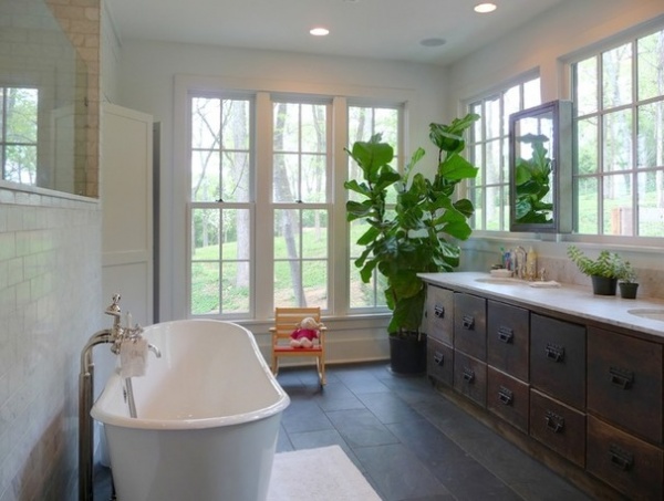 Contemporary Bathroom by John TeSelle