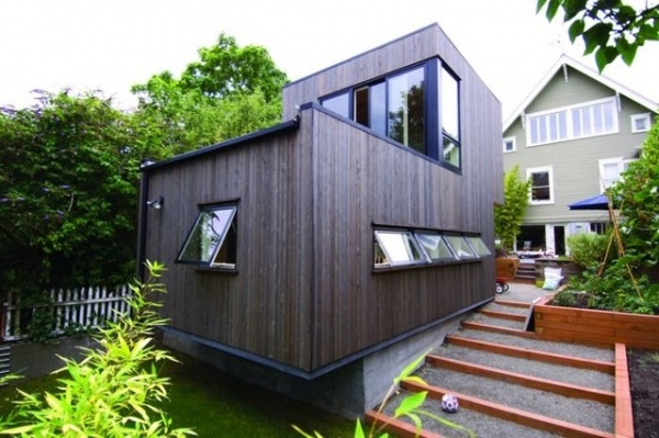 Contemporary Home Office by Robert Hutchison Architecture