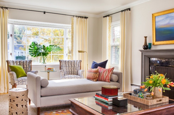 Traditional Living Room by Meghan Shadrick Interiors