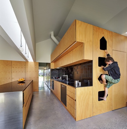 Contemporary Kitchen by Andrew Maynard Architects