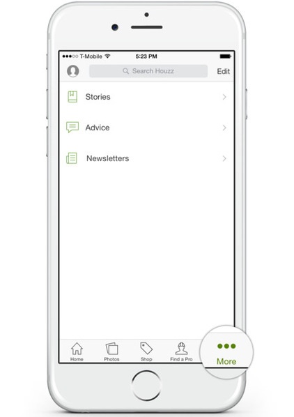 Inside Houzz: Updates to Houzz for iOS