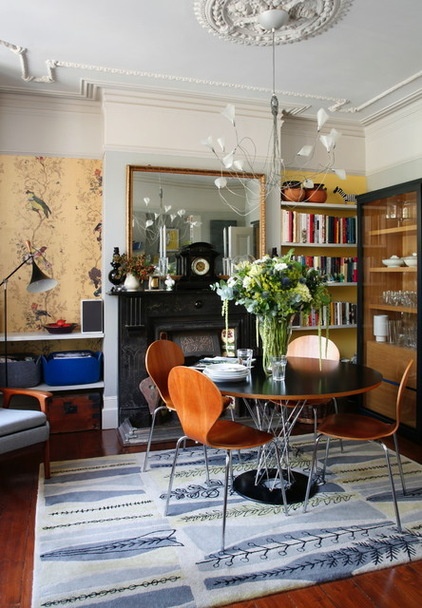 Eclectic Dining Room by Alison Hammond Photography