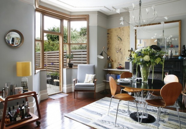 Midcentury Dining Room by Alison Hammond Photography