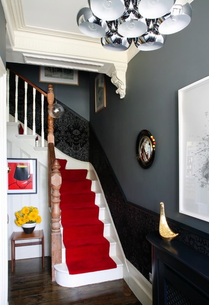 Eclectic Staircase by Alison Hammond Photography