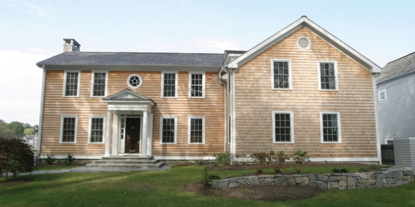 Traditional Exterior by Robert Cohen Architect LLC