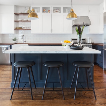 Transitional Kitchen by Craig O'Connell Architecture