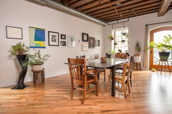 Industrial Dining Room by Bright Common Architecture & Design