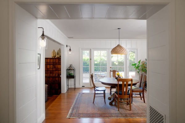 Farmhouse Dining Room by JWT Associates