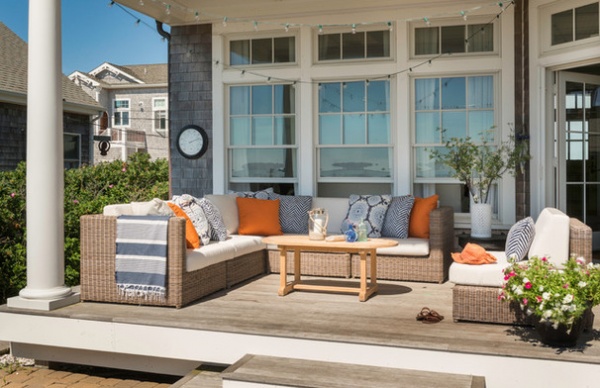 Beach Style Deck by Kate Jackson Design