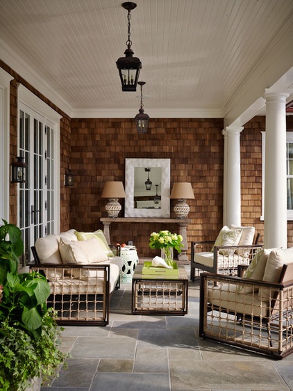 Victorian Patio by Andrew Howard Interior Design