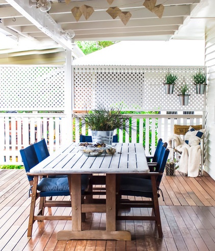 Traditional Deck by Hip Brown Home