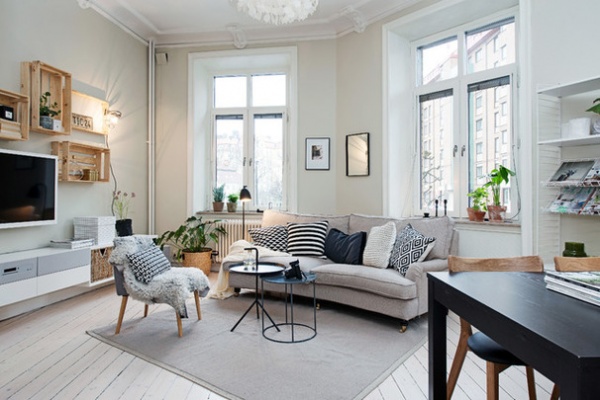 Scandinavian Living Room by Studio Cuvier