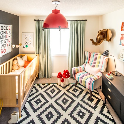 Room of the Day: A Nursery for a Little Bookworm