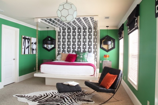 Eclectic Bedroom by Lindsey Hene Interiors