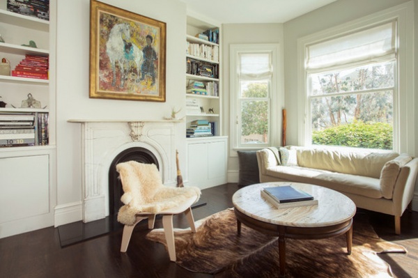 Eclectic Living Room by Margot Hartford Photography