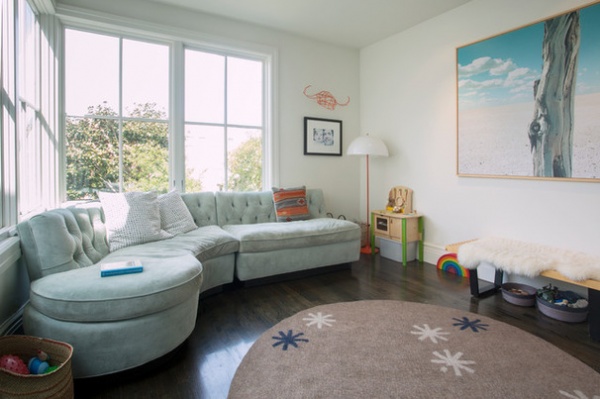 Eclectic Living Room by Margot Hartford Photography