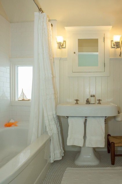 Eclectic Bathroom by Margot Hartford Photography