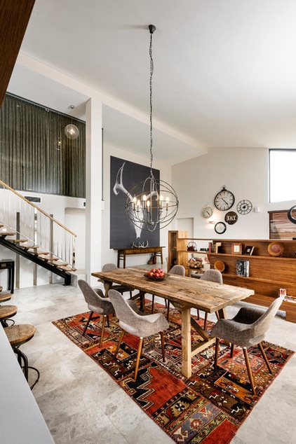 Contemporary Dining Room by Jodie Cooper Design