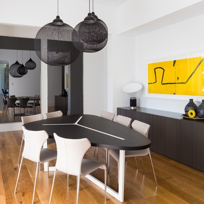 Contemporary Dining Room by D'Cruz Design Group Sydney Interior Designers