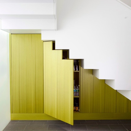 Inventive Ways to Build Storage Into Your Staircase