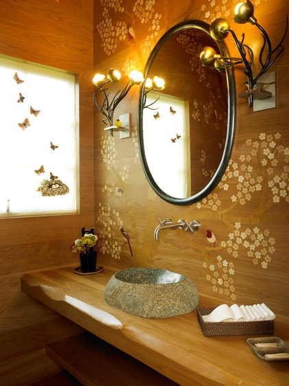 Bathroom Backsplashes Make a Style Statement